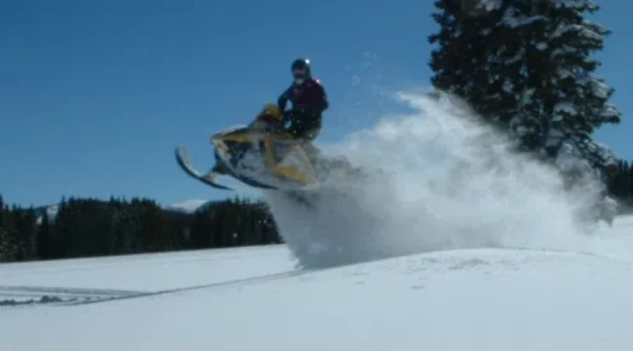 Snowmobilers Loving The Snowfall This Year