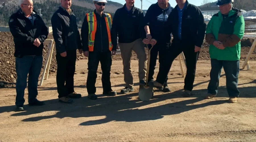 Groundbreaking At Poley Mountain For New Ski Lodge