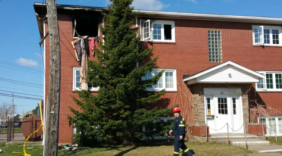 Fire Extensively Damages Moncton Apartment Building