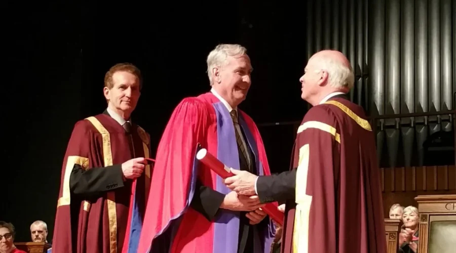 Kevin Vickers Convocation Address, Respect Dignity Of Man And Importance Of Mothers