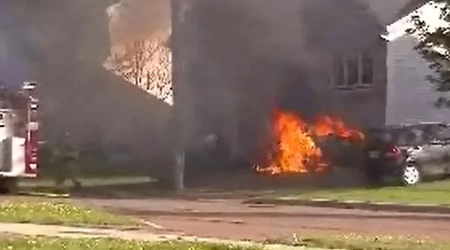 One Arrested After Car Fire In Moncton