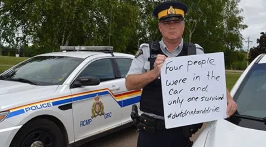 RCMP Launch Five More Reasons Not Drink And Drive Social Media Campaign