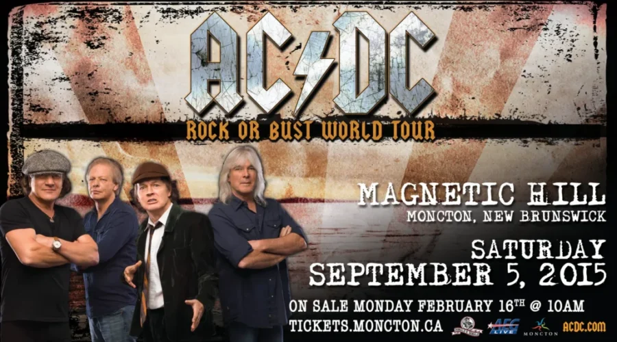 Preparations Underway At Magnetic Hill Concert Site For AC/DC