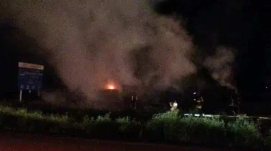 Transport Truck Fire In Moncton’s North End