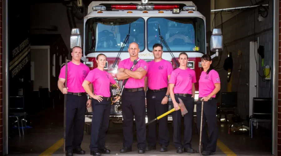 Moncton Firefighters Raising Money For Breast Cancer Research