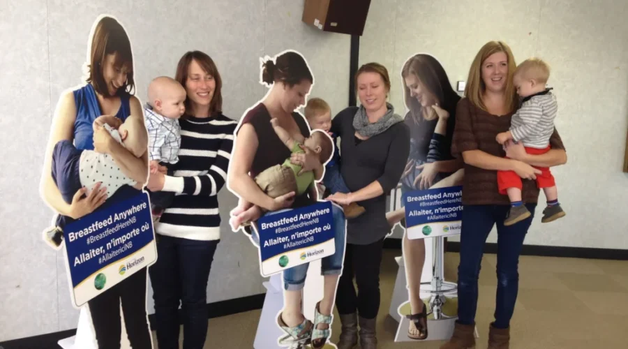 Campaign Uses Lifesize Images To Normalize Breastfeeding In Public