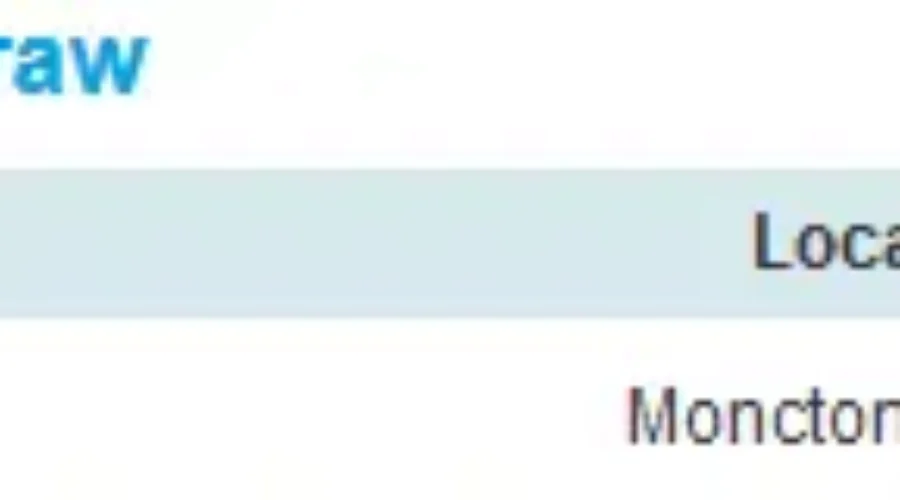 $25,000 Lotto Winning Ticket Sold In Moncton