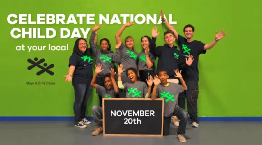 Boys And Girls Clubs Celebrating National Child Day