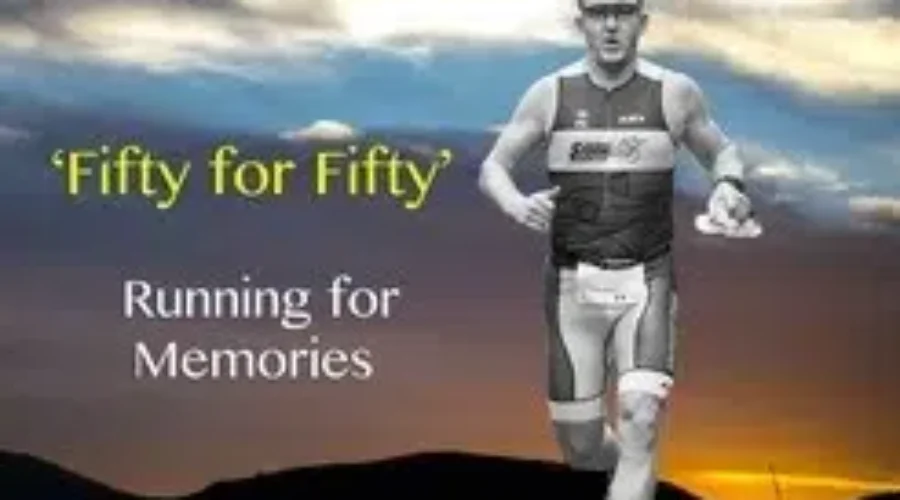 Doctor Running In Support Of Alzheimers Society