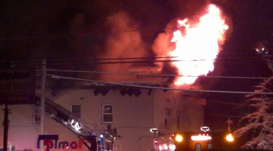 Major Fire On St. George Street In Moncton