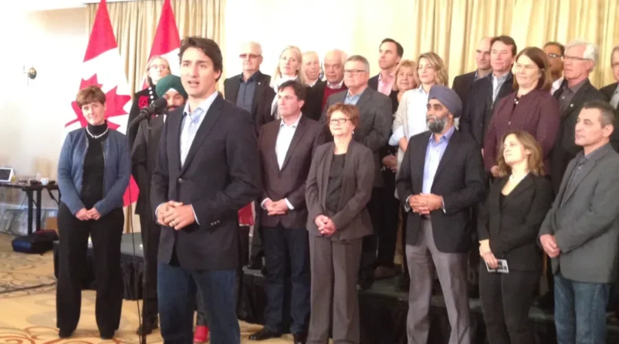 Trudeau Faces Questions On The Economy In Saint Andrew’s