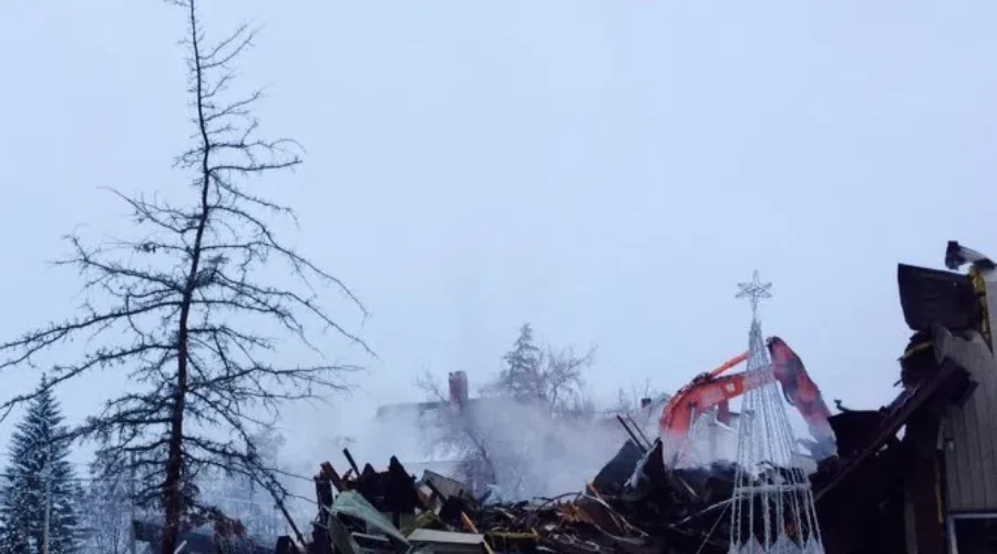 UPDATE: Dolma Foods Building Demolished After Fire