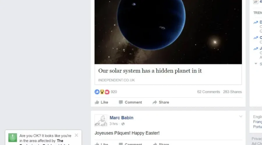 A Moncton Man Accidentally Included In World Wide Facebook Safety Check For Pakistan Bombing