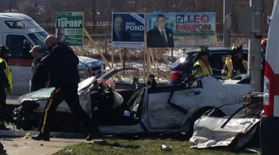 UPDATE: Three People Hospitalized In West Main Collision