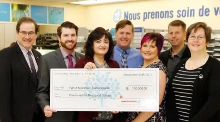 Moncton YWCA Receives Donation From Drug Store Chain