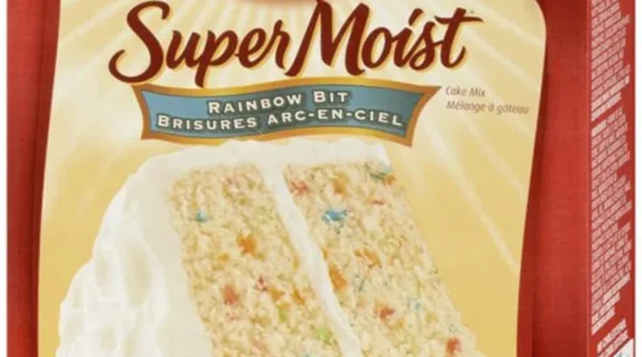 CFIA Recalls Betty Crocker Rainbow Bit Cake Mix