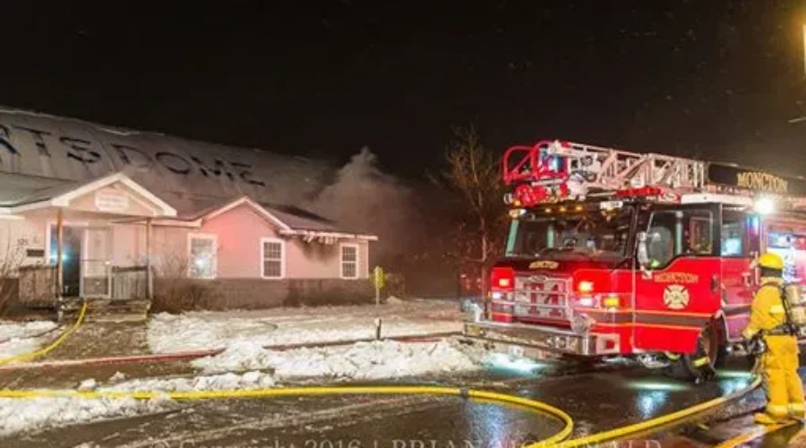 SportsDome Complex Temporarily Shut Down After Fire Saturday Night