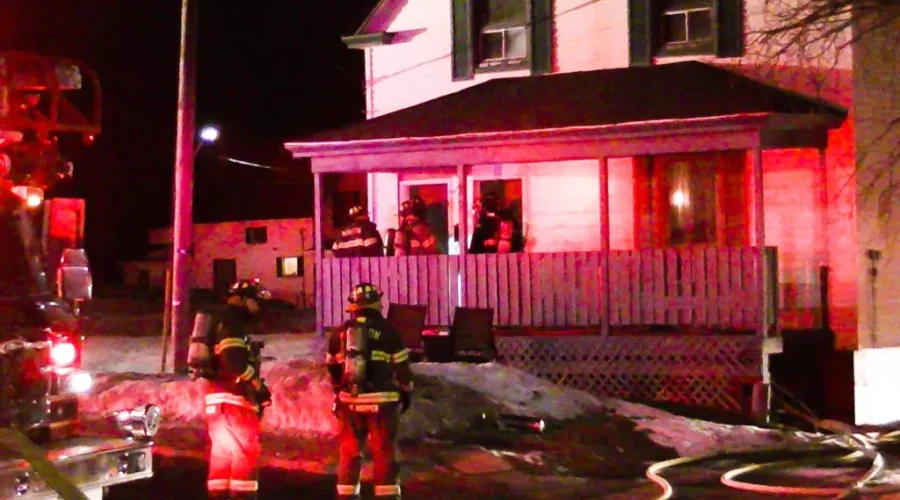 Fire Damages Duplex On Mountain Road