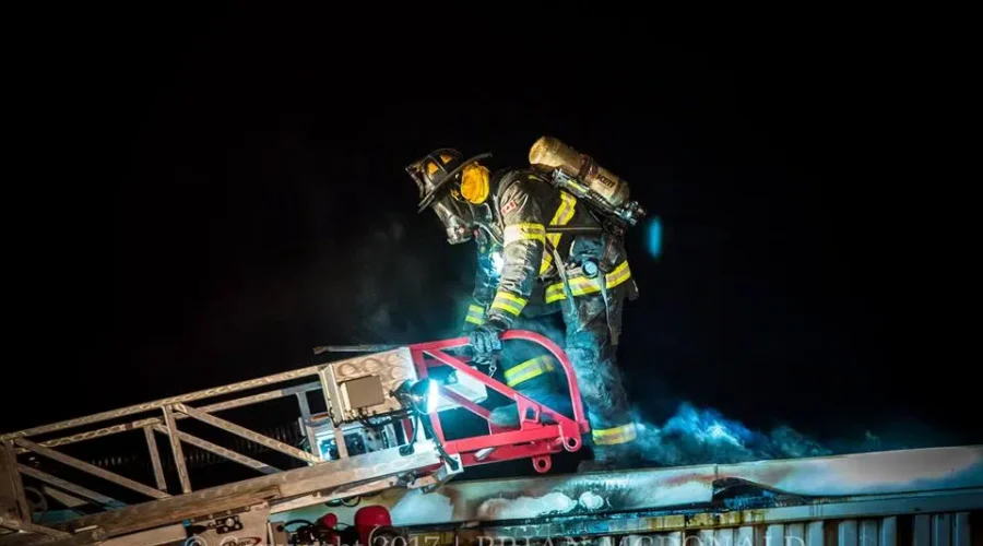 Moncton Firefighters Battle Blaze At Bell Aliant Building On Mapleton Road