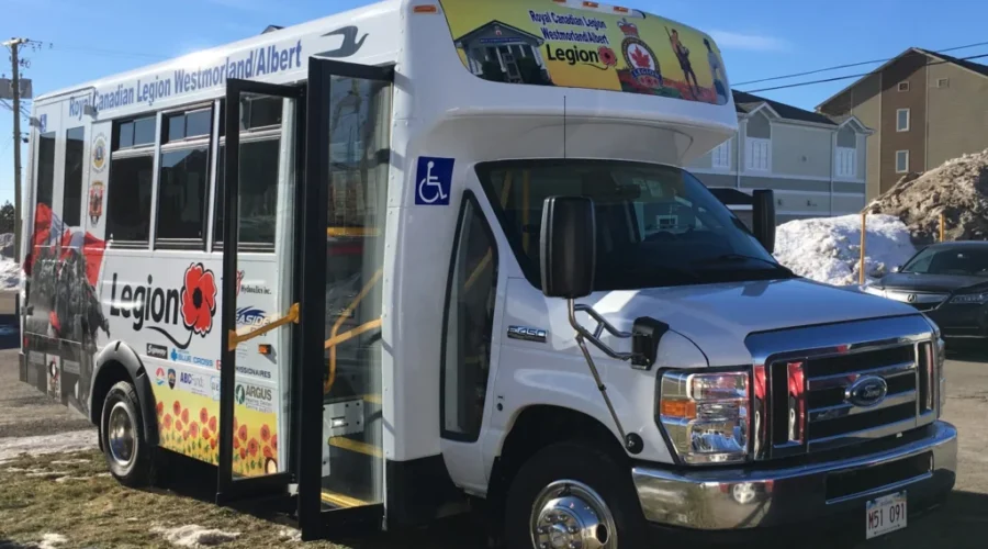 New Bus For Veterans In Greater Moncton