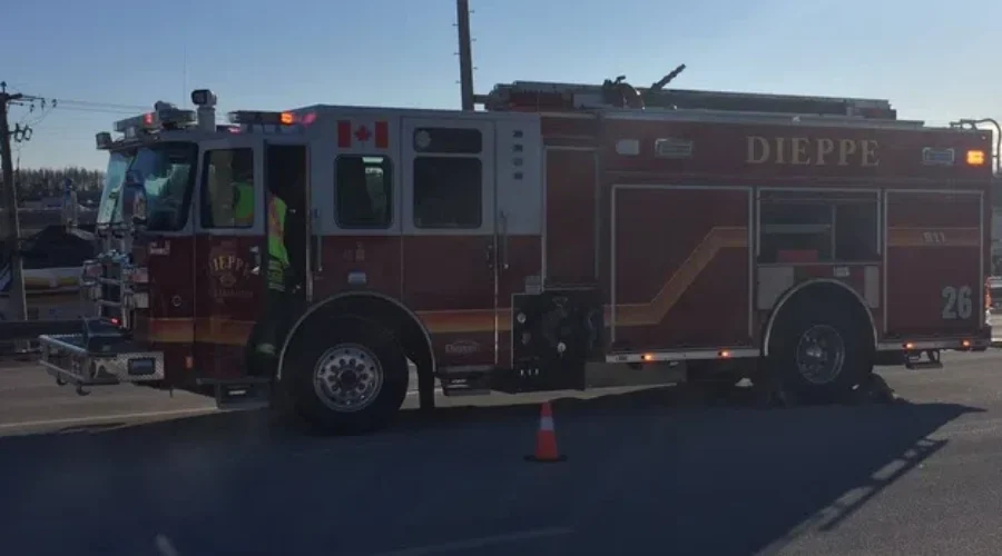 Accident In Dieppe Sends Two To Hospital