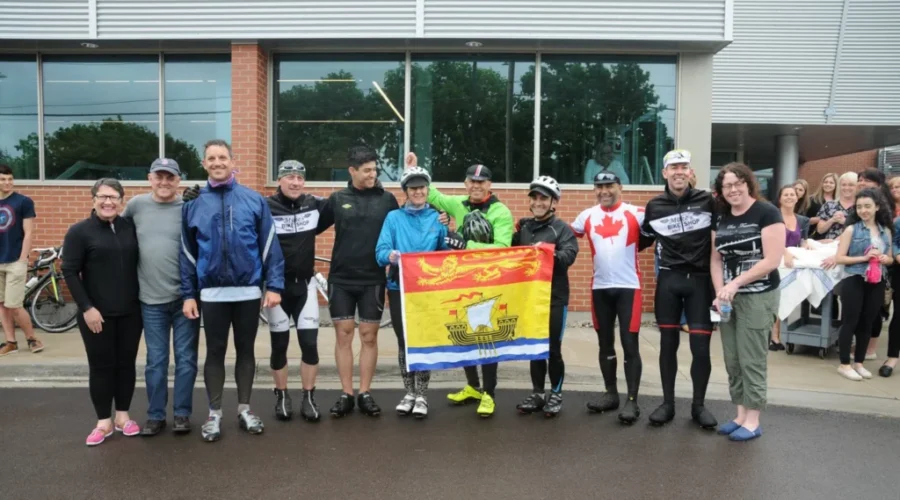 NB Doctors Cycling Against Cancer Leave On Five Day Journey