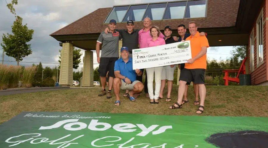 Greater Moncton YMCA Gets $62,000 From 15th Annual Sobeys Golf Classic