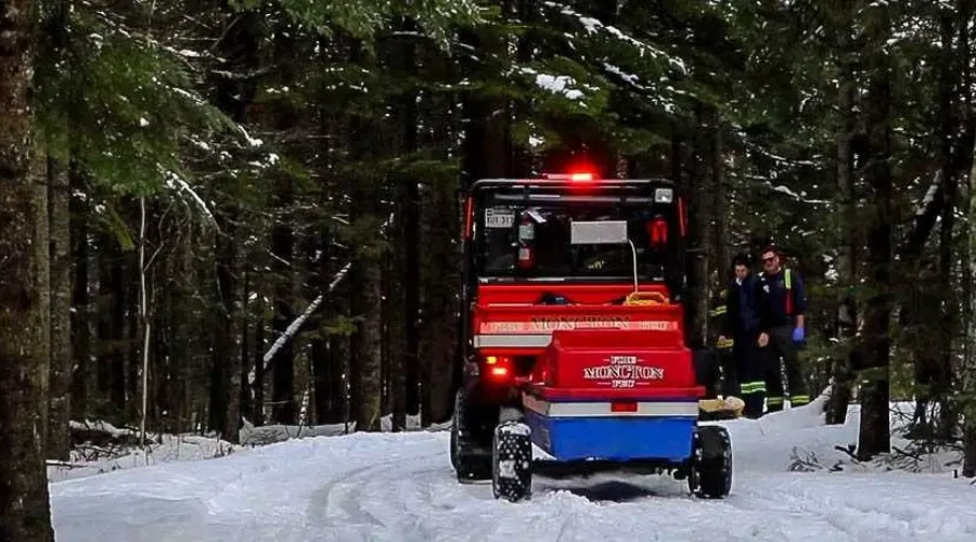 Moncton Fire Rescues Injured Woman In Centennial Park