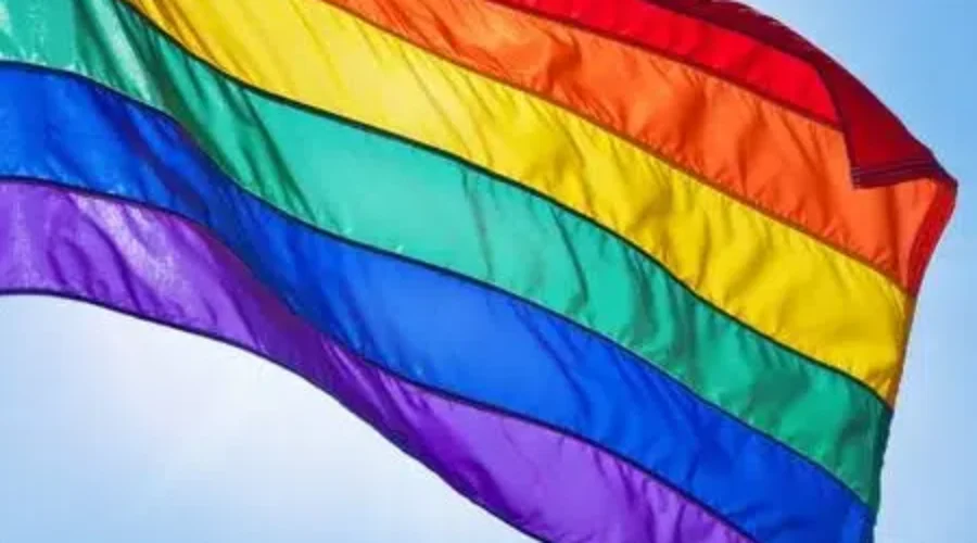Lamp Post Rainbows For Pride In Moncton