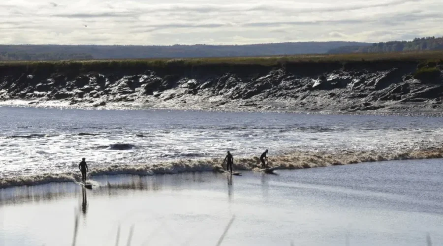Surfer Antony Colas Tackles The Tidal Bore Five Years Later