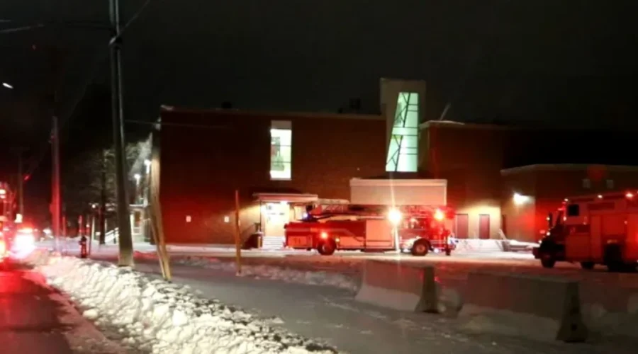 Moncton FD Responds To Minor Fire At Harrison Trimble High School