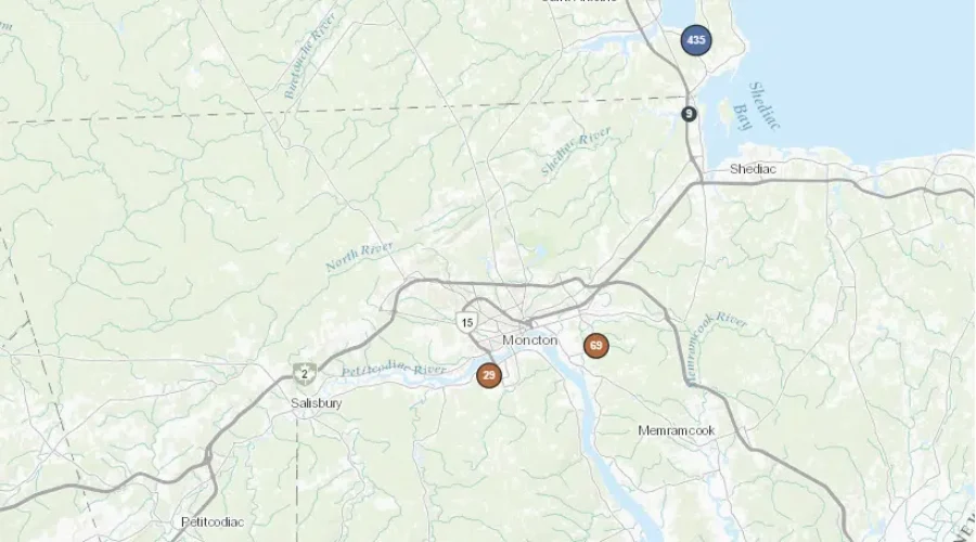 99 NB Power Customers In Riverview, Dieppe In The Dark