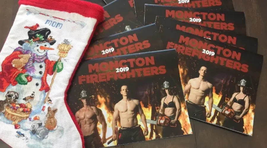 Calendar Sales Raise Over $26,000 For Moncton Firefighters Burn Fund