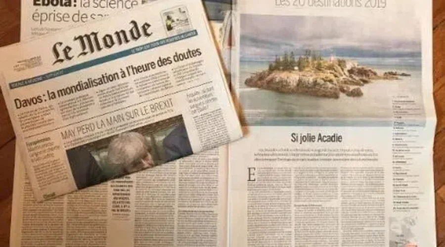 N.B. Endorsed By Le Monde Newspaper