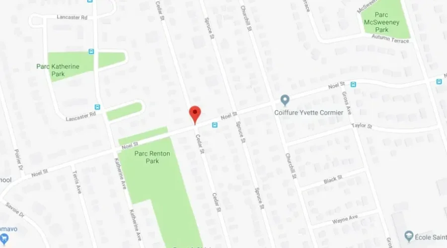 Winds Damages Roof On Cedar Street Apartment Building