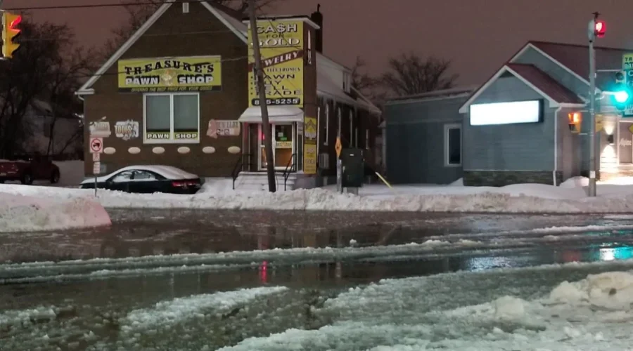 Clean-Up Underway After NB Storm