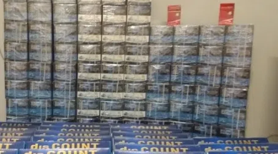 Two arrested for transporting illegal tobacco