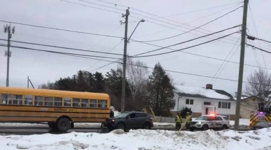 Accident Involving School Bus Prompts Safety Reminder