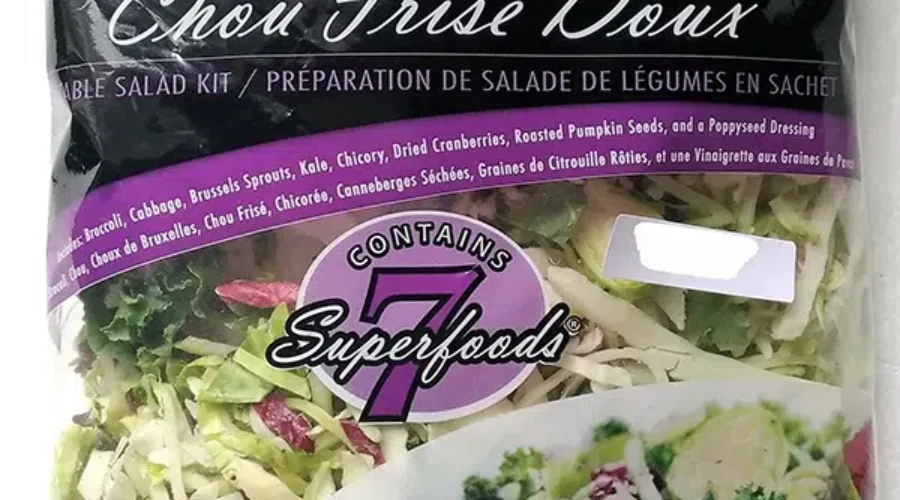 Sweet Kale Vegetable Salad Recalled