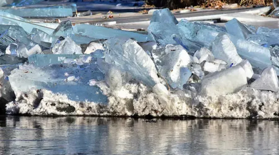 River Monitoring Underway, As Thaw Begins