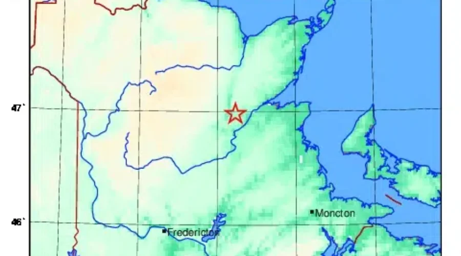Earthquake Felt In Miramichi Region