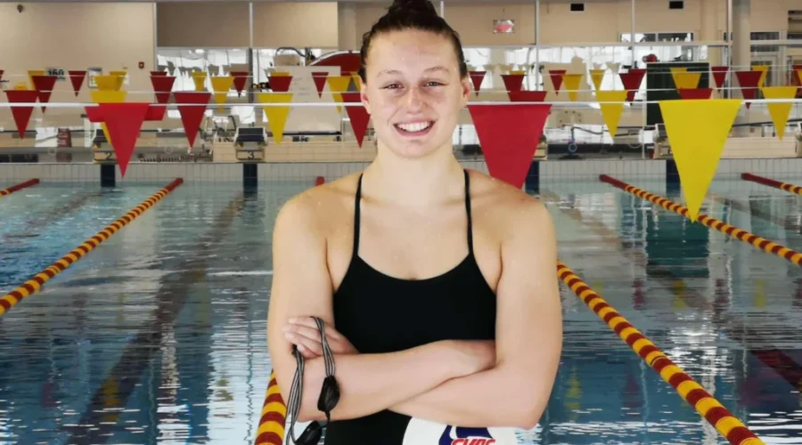 Brooklyn Douthwright Encourages Younger Swimmers To Work Hard And Have Fun
