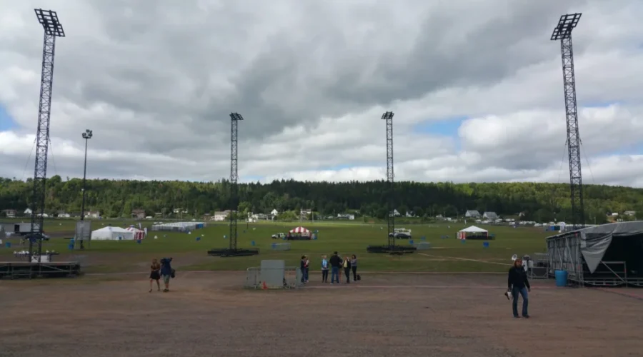 Camping On the Hill For the Upcoming Luke Bryan Show