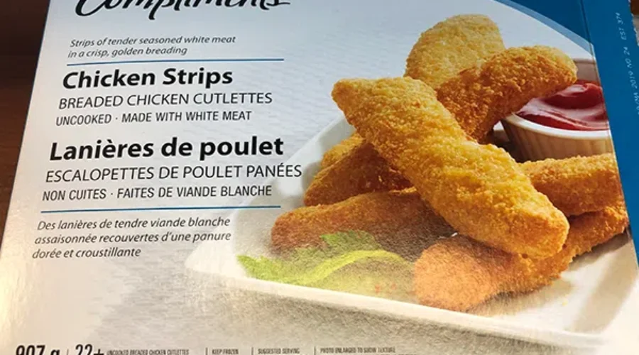 Compliments Chicken Strip Recall