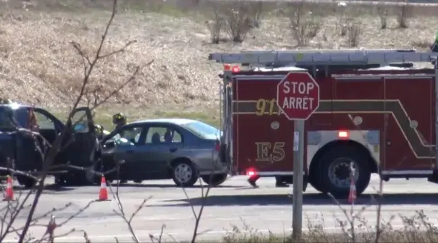 Crash Sends One Person To Hospital