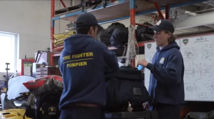 New Brunswick Firefighters Help In Alberta