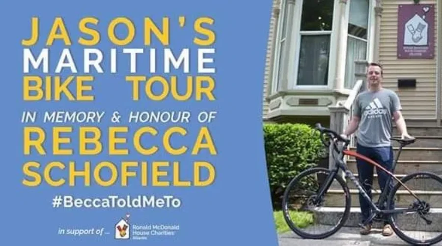 Cancer Survivor To Bike Across The Maritimes In Honour Of Becca Schofield