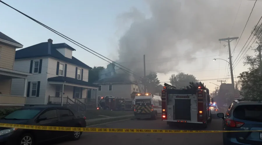 UPDATE: Four Hurt In Fire In Moncton’s West End