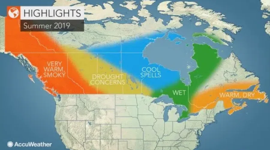 Summer Is Coming Soon To NB – Accuweather