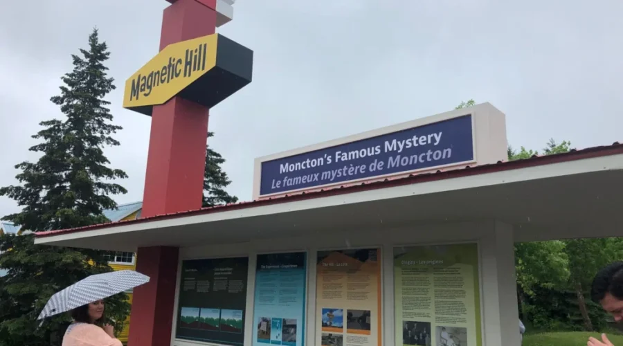 New Magnetic Hill Sign Brings Back Old Memories